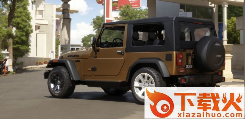 混乱城市竞速赛(Mahindra Thar Game)截图1