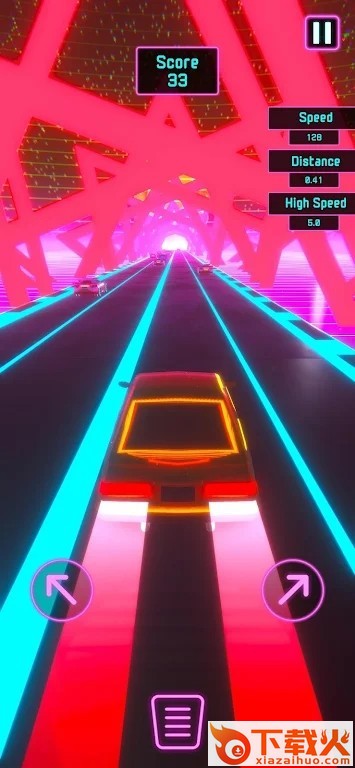霓虹赛车复古城市(Neon Racer - Retro City)截图1