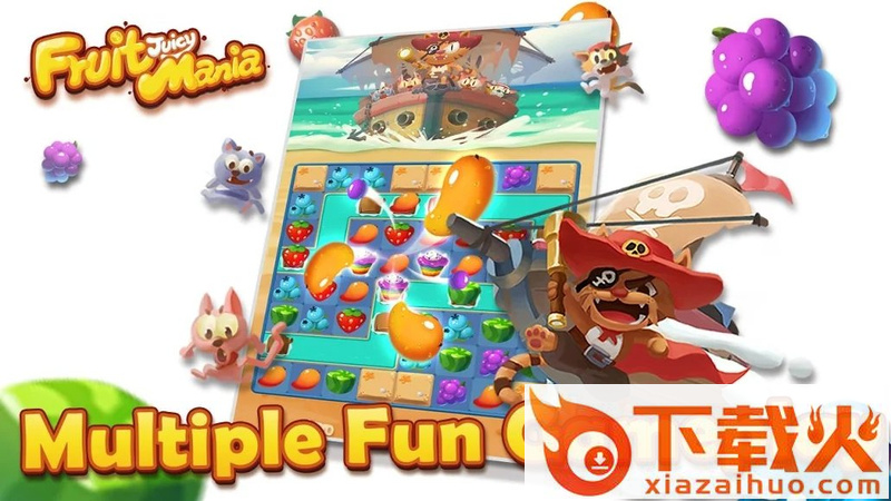 Fruit Juicy Mania(汪汪消喵喵乐游戏)截图2