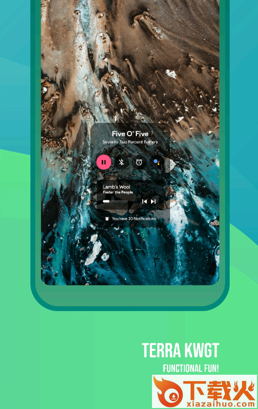 Terra KWGT小部件app截图1