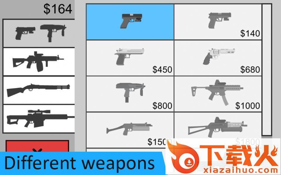 平面僵尸战争(Flat Zombies Cleanup Defense) v1.9.7 安卓版截图1