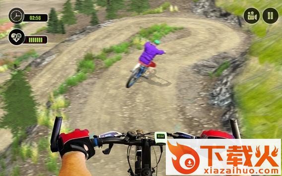 越野特技车手(Offroad BMX Rider: Mountain Bike Game)截图1