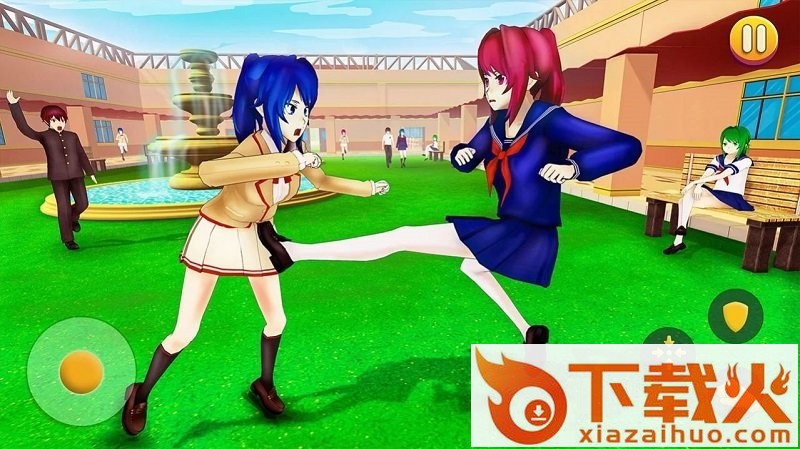 漫画校园女生模拟器(Anime High School Life)截图2