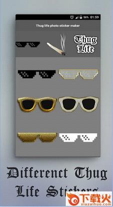 Thug life photo sticker maker中文汉化版(附教程)下载截图2
