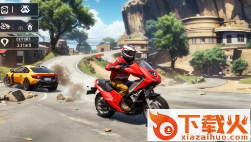 极限摩托挑战赛(Xtreme Bike Driving Moto Games)截图3