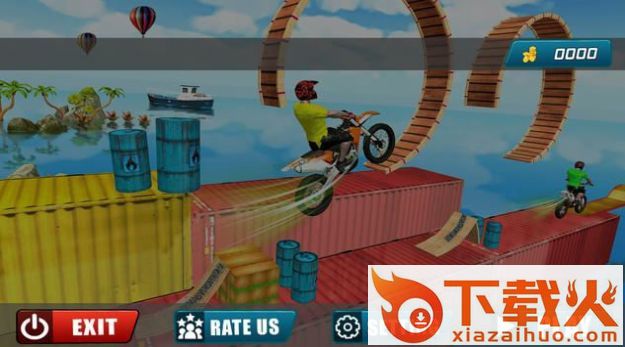 大型自行车特技比赛(Mega Bikes Stunt Racing)截图2