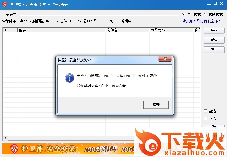 护卫神云查杀