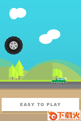 Bouncing Wheel(弹跳轮游戏)截图2