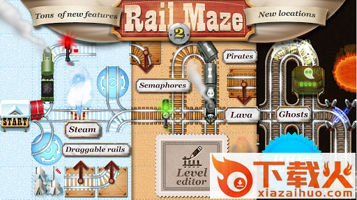 Rail Maze 2(铁路迷宫2游戏)截图2