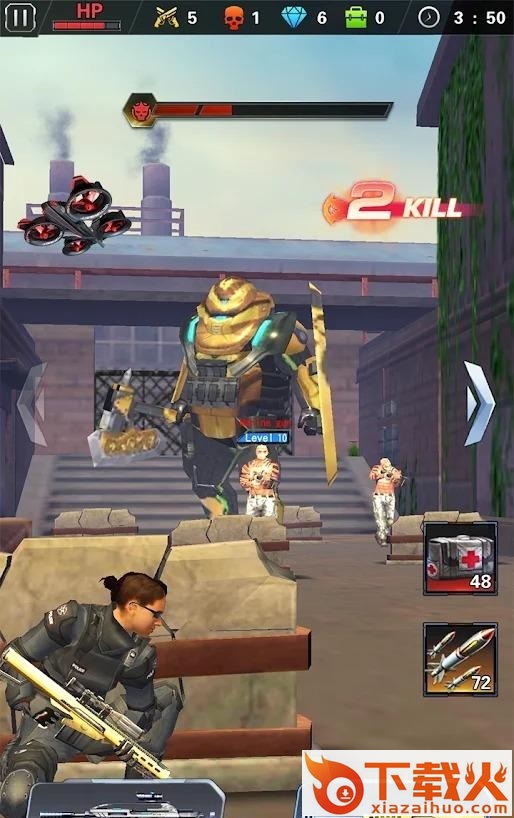 战场强人3D(Gun Shooter 3D)截图2
