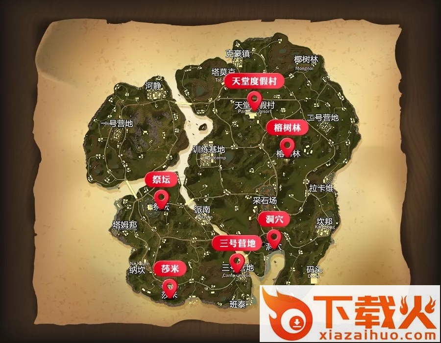 绝地求生刺激战场丛林地图版截图3