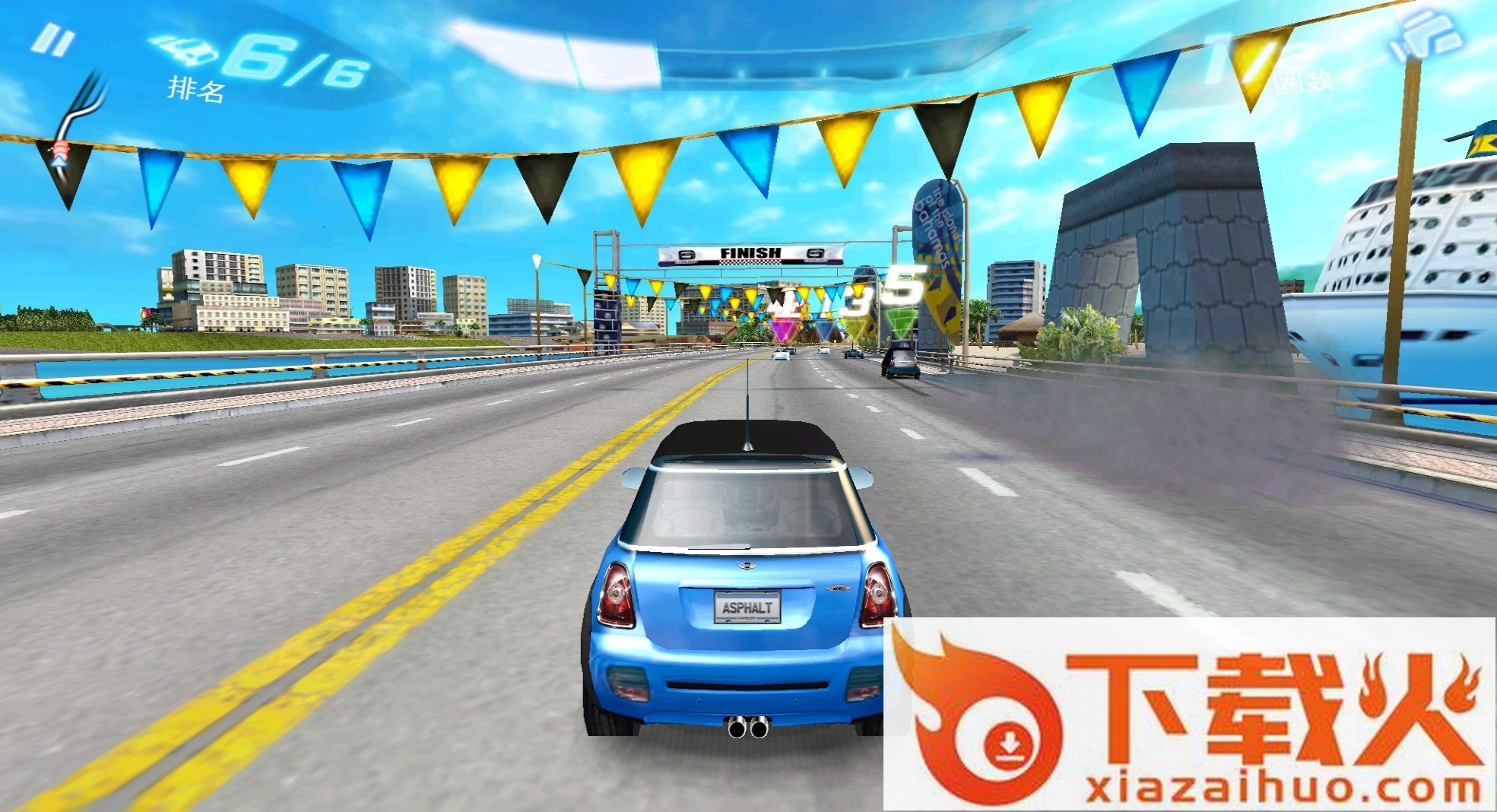 都市赛车6火线追击(Asphalt 6 HD)截图2