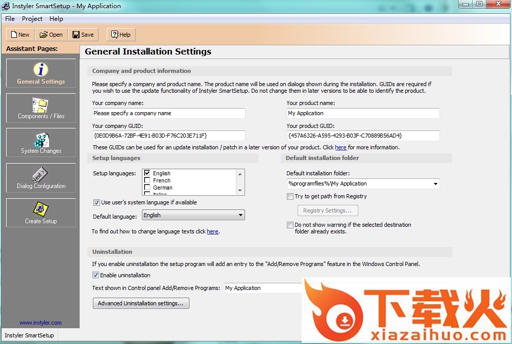 Instyler SmartSetup(安装程序制作) 截图2