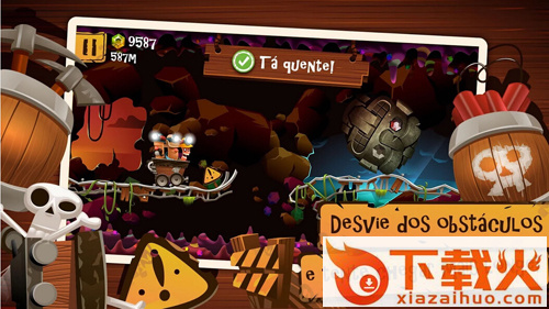 Cave Coaster(洞穴飞车手游)截图1