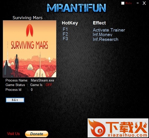 火星求生无限金钱研究修改器 免费版 截图1