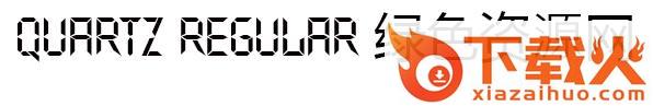 quartz regular粗体