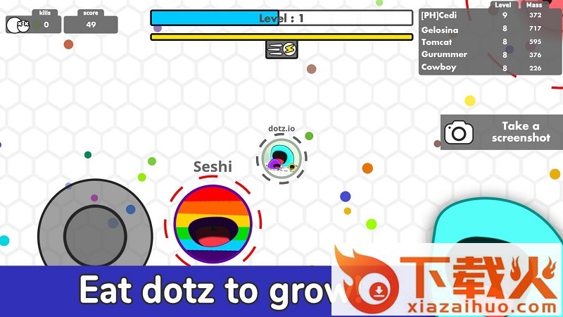 圆点竞技场Dotz.io游戏 v1.6 最新版截图1