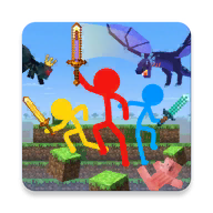 火柴人方块战争游戏下载-火柴人方块战争Stickman Combat: Craft Warv1.0.1 安卓版