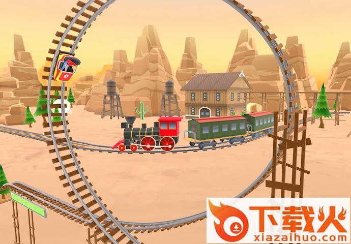 惊险过山车游戏截图2