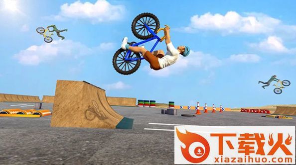 BMX自行车特技跑道(BMX Bicycle Stunt Track)截图1