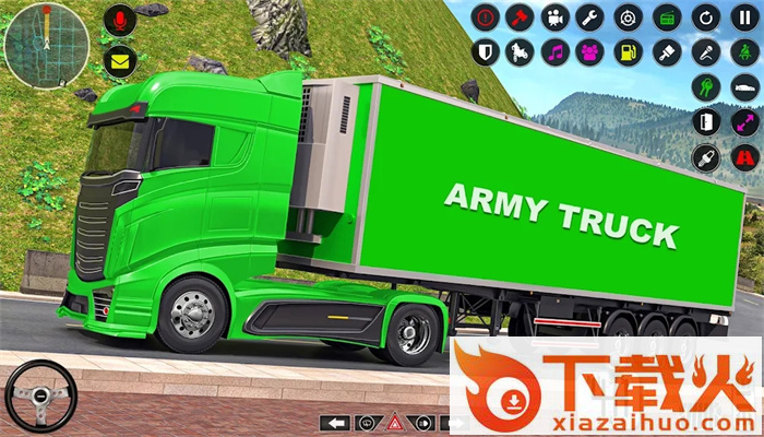 军用卡车运输模拟器(US Army Cargo Transport Truck)截图1