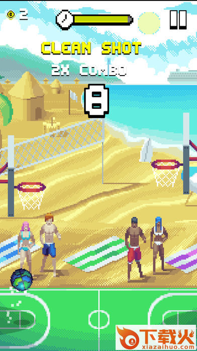 Bouncy Hoops(弹性篮球游戏) v3 安卓版截图1