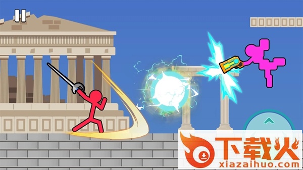 火柴人战斗2人游戏(Stick Fighters)截图2