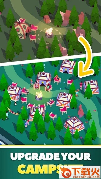 闲置露营帝国(Idle Camping Empire)截图1