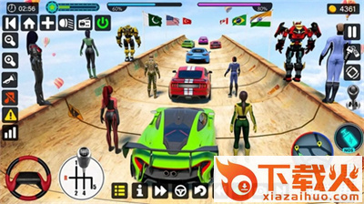 巨型坡道汽车特技(Extreme Car Stunts)截图1