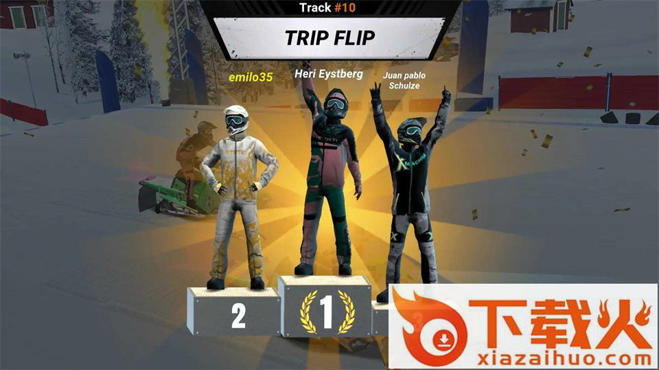 疯狂雪地摩托(Mad Skills Snocross)截图1