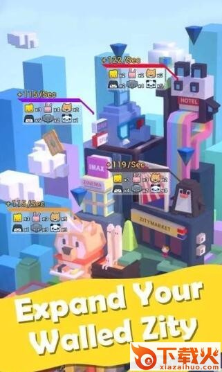 idle Walled Zity(放置城寨)截图1
