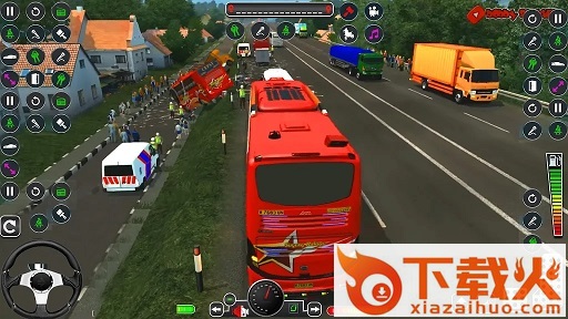 美国城市客车3D(US City Coach Bus Games 3D)截图1