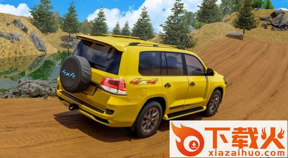 普拉多越野赛车(Offroad Prado Driving Car game)截图2