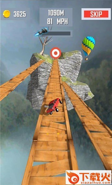 超级坡道汽车跳跃截图2