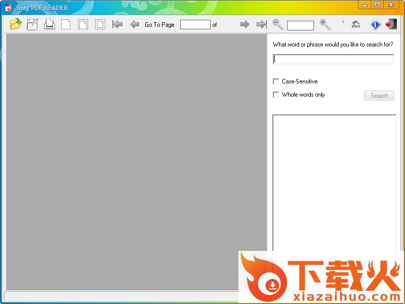 3nity PDF READER(pdf阅读器) v1.0 绿色版 截图1