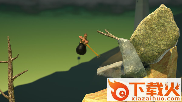 Getting Over It(罐装的天才游戏)截图1