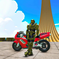 机器人摩托车竞速赛下载-机器人摩托车竞速赛(Robot Bike Stunt)v1.2 安卓版
