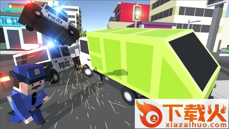 像素犯罪大佬Cube Crime Gangster 1.2截图1