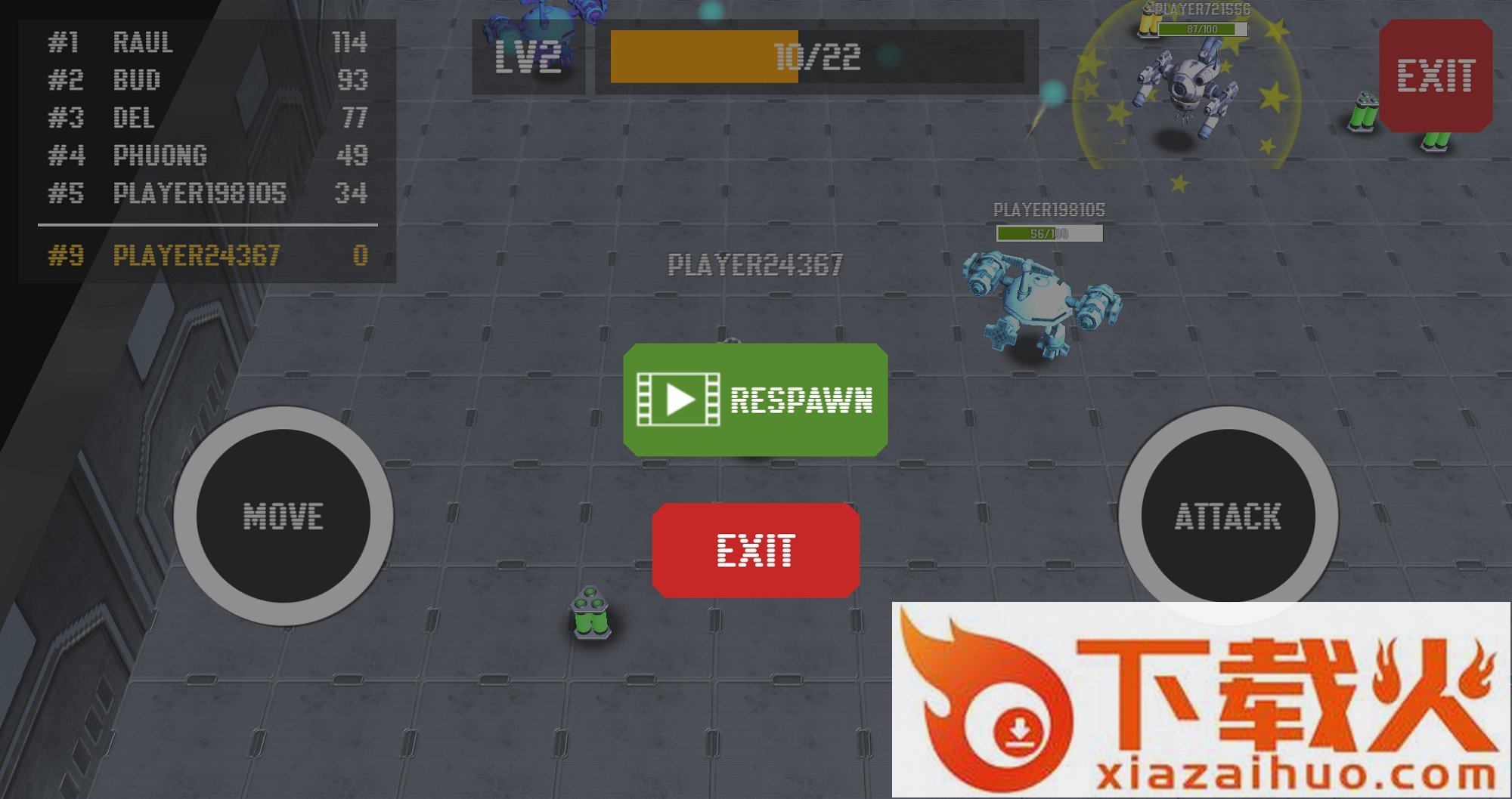 Iron Robots Harvest Wars.IO(机器人战争io手游)截图1