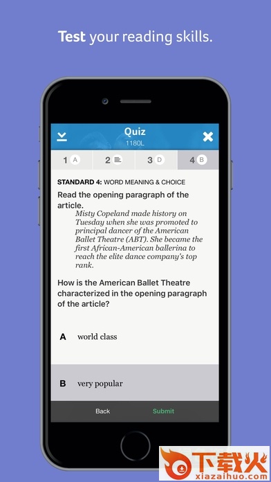 Newsela app苹果版 v2.4.7 iPhone版 截图1