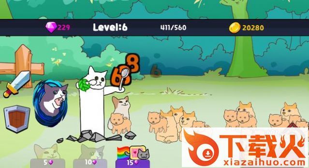 波波猫VS柴犬 (Pogo Puppy) v1.0 安卓版截图1