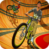 好死的自行车特技中文版下载-好死的自行车特技(Well of death bicycle stunt)v1.1 安卓版