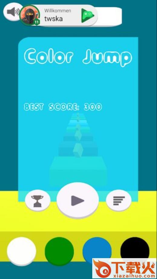Color Jump(颜色跳跃游戏)截图1