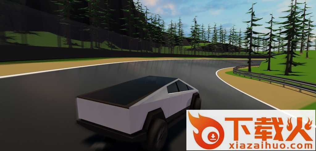 赛博漂移模拟器(Tesla Cybertruck Drift Simulator 3D)截图2