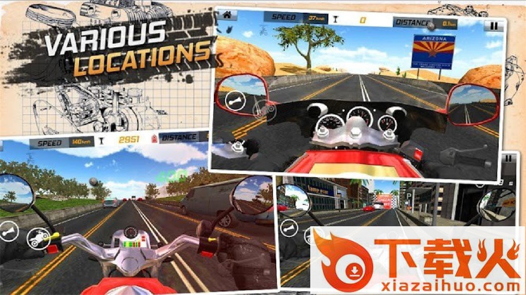 交通骑手公路赛(Traffic Rider: Highway Race)截图2