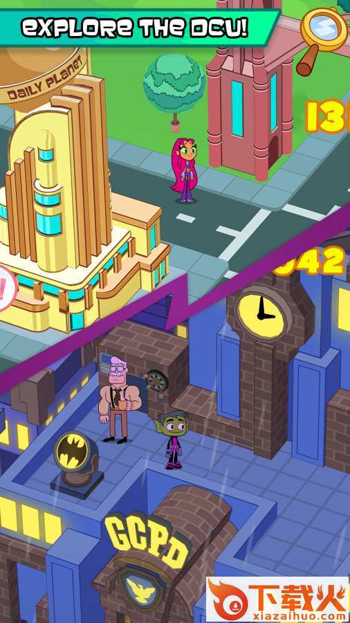 Teeny Titans 2(少年泰坦突围手游)截图2