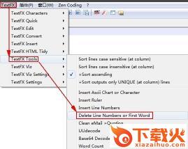 notepad textfx插件工具