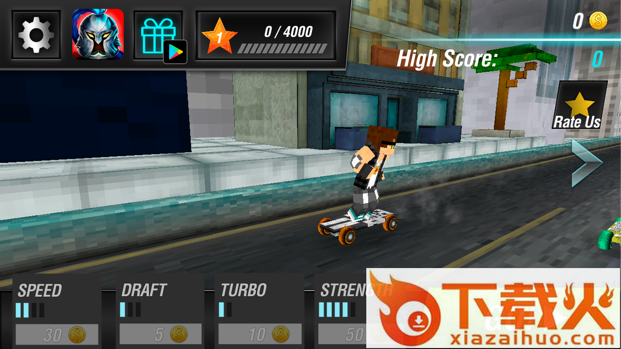 Hawk Street Skateboarding City(滑板城像素版手游)截图2