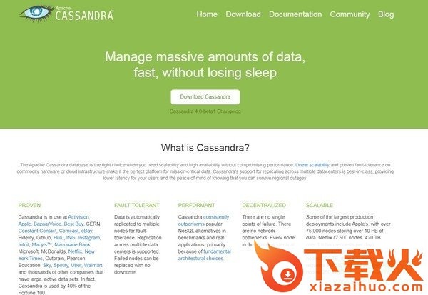 apache cassandra分布式数据库下载