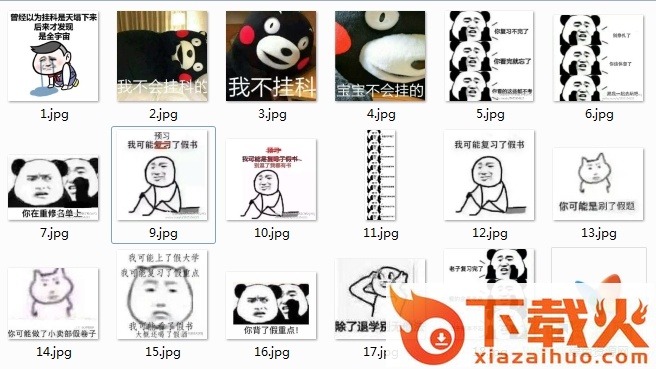 我不会挂科表情包